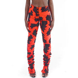 Cow Bliss Stacked Pants